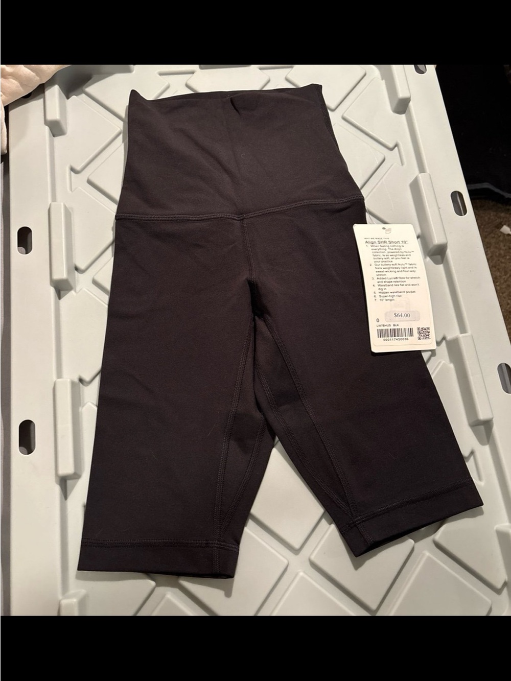 lululemon athletica Kids Black High-Rise Leggings